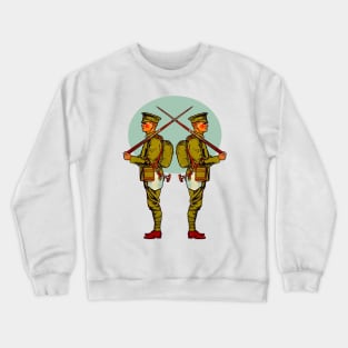 Soldier in the 1st. World War Crewneck Sweatshirt